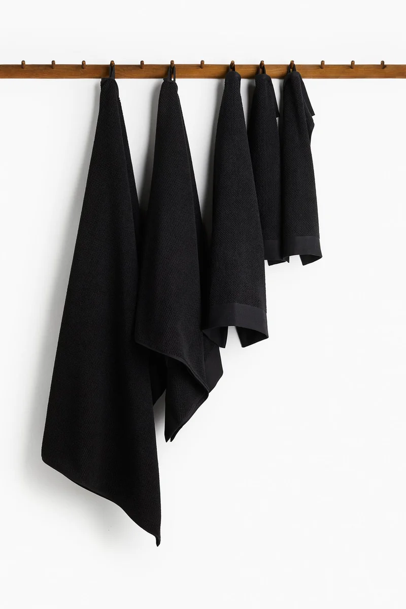 H&M 2-pack cotton terry guest towels