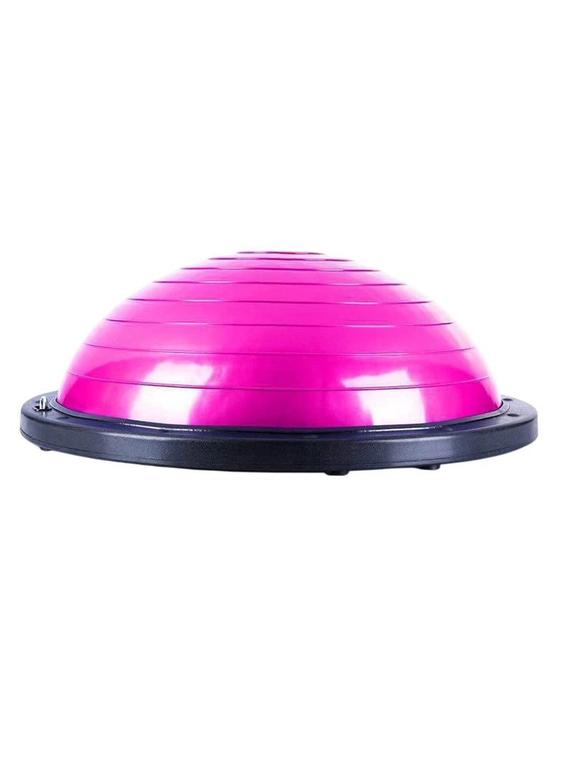 Spall Balance Ball Exercise Ball, Yoga Balance Trainer Thickened Stability, Half Ball with Resistant Band, Strength Exercise Fitness  - Image 2