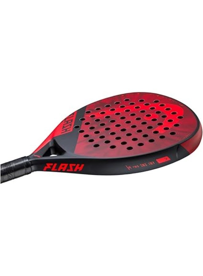Flash Professional Padel Racket – High-Performance Design, Lightweight and Balanced for Power and Control – Suitable for Beginners and Professional Padel Players – Sports Equipment and Sporting Goods - Image 2