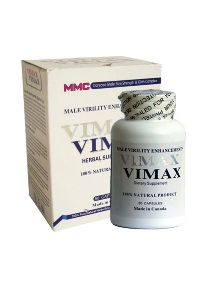 vimax - Male Virility Enhancement - Dietary Supplement (30 Capsules) - Image 1