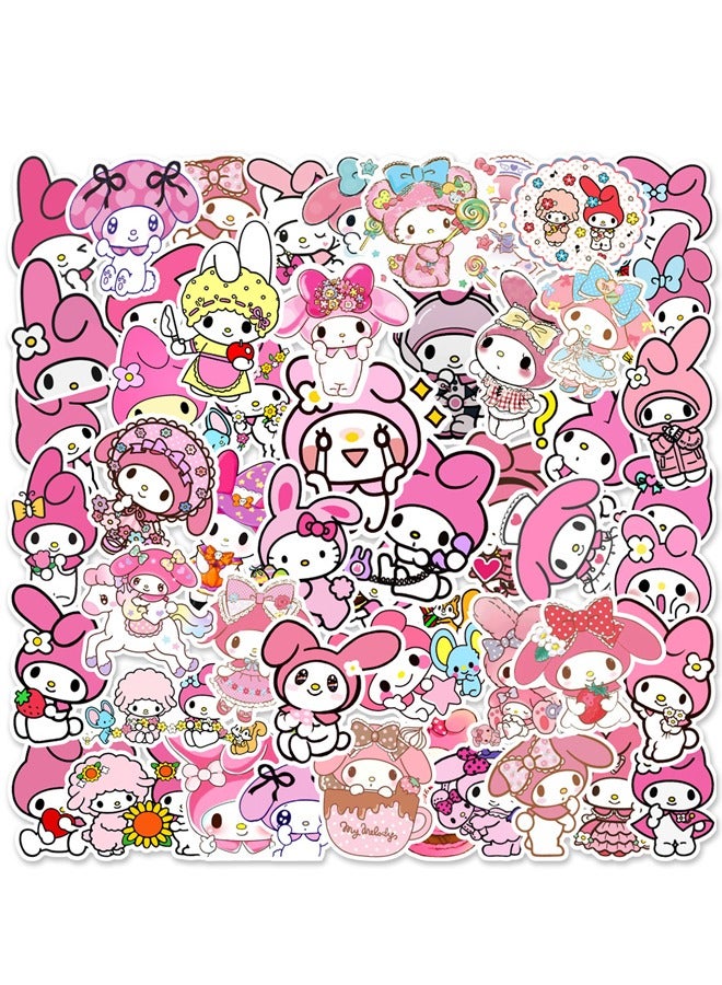 Sanrio 50-Piece Laptop Skateboarding Luggage Cup Mobile Phone Case Decoration Waterproof Stickers - Image 1