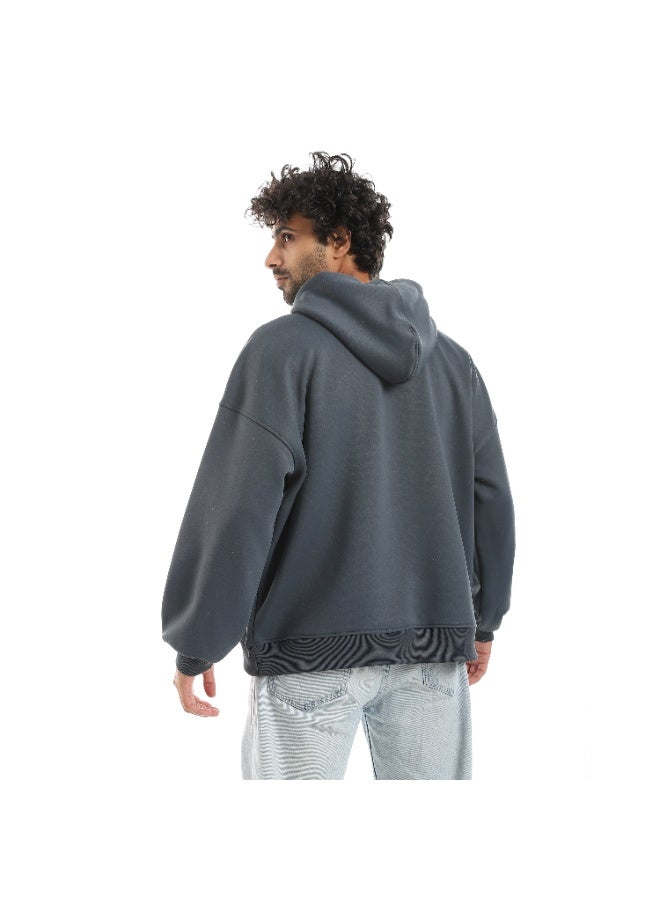 سيزار هودي رجالي أوفر سايز بجيب - Image 3