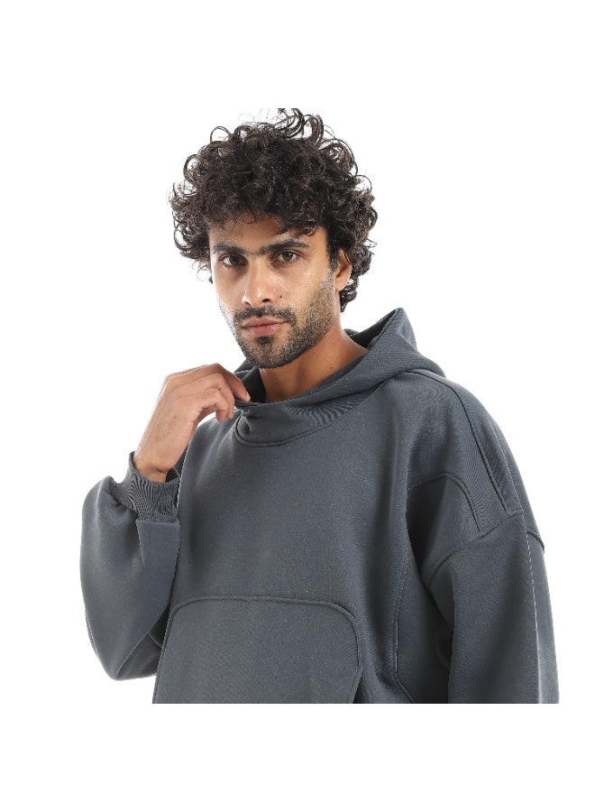 سيزار هودي رجالي أوفر سايز بجيب - Image 5