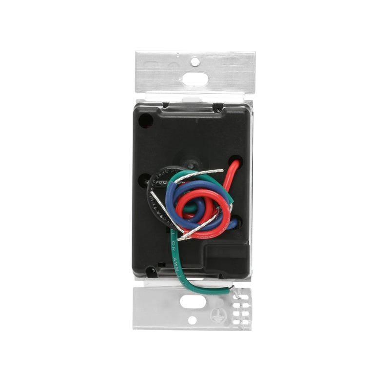 Lutron Diva Smart Dimmer Light Switch with Wallplate for Caseta Lighting (Lutron Smart Hub Required), for LED Lights, 150W, Single-Pole/3-Way, No Neutral, White (DVRFW-6L-WH-A) - Image 2