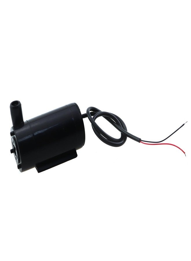 CXMTECH 3Sets Black DC 3-5V Mini Submersible Water Pump Includes 1 Transparent Vinyl Hose Flexible PVC Hose 1M Silent Operation For Aquariums Fish Tanks Hydroponic Gardens Ponds Fountains - Image 4