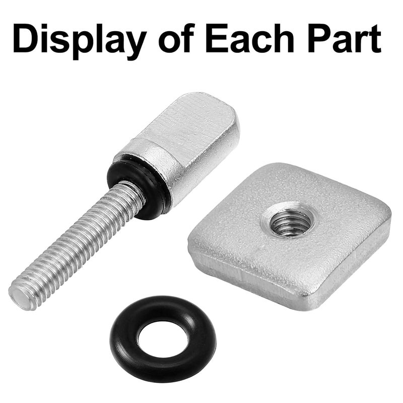 Ferraycle 6 Pieces Surfing Accessories No Tool Stainless Steel Fin Screw Thumb Fin Screw for Men Women Surfboard Surf Longboard Paddleboard and SUP - Image 3