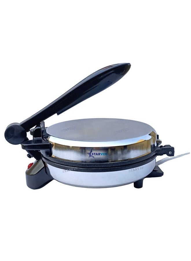 STARVIN صانع الروتي ستارفين الأصلي بطلاء غير لاصق PTEE مختبر وموثوق وموثوق به لصنع الشاباتي/الروتي/الخرق || هيكل من الفولاذ المقاوم للصدأ || مقاوم للصدمات ثقيل الوزن غير لاصق || BYG103 - Image 2