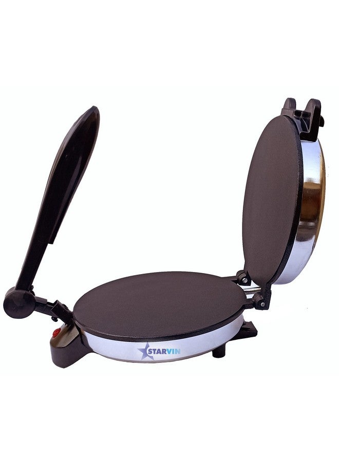 STARVIN صانع الروتي ستارفين الأصلي بطلاء غير لاصق PTEE مختبر وموثوق وموثوق به لصنع الشاباتي/الروتي/الخرق || هيكل من الفولاذ المقاوم للصدأ || مقاوم للصدمات ثقيل الوزن غير لاصق || BYG103 - Image 3