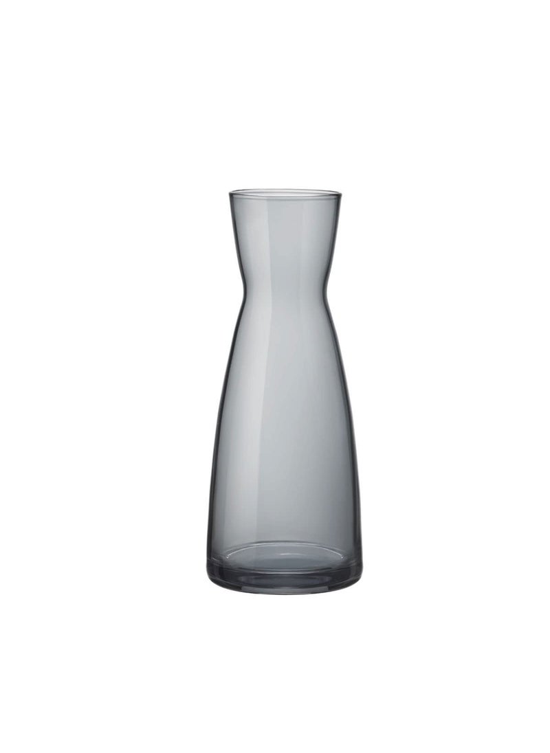 Bormioli Rocco Bormioli Rocco Glass Vase 20.6 Cms 1 Pc, Ypsilon Caraffa Grey Colour Vase for Home Decor  - Image 1