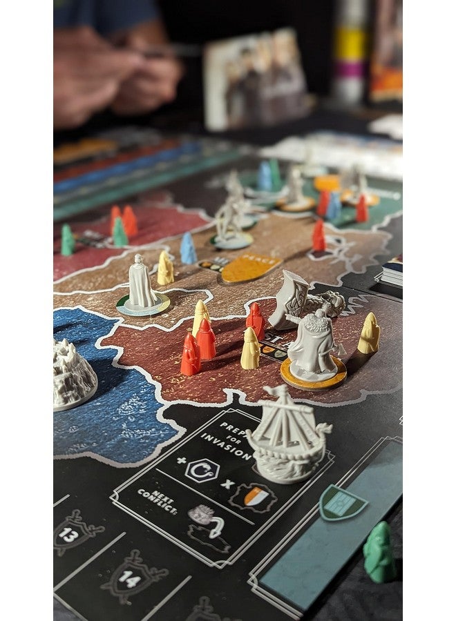 Gamelyn Games The Last Kingdom: Board Game - Hit Netflix Series Brought to Life | 2-5 Player Strategy Game with Miniatures - Image 4
