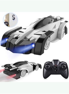 Y&D Remote Control Wall Sport Climbing Racing Car With LED Lights Rc Cars Toys 360°Rotating Stunt Rechargeable  - Image 1