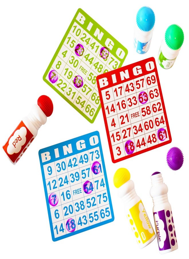 Yuanhe Bingo Daubers Dot Markers - Paint Dotters for Toddlers and Kids Art Supply, Set of 24 Pack (12 Colors) - Image 5