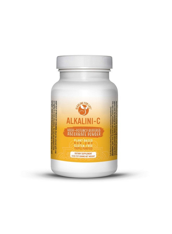 Alkaline for Life فيتامين سي النباتي اللذيذ القلوي؛ خالي من الكائنات المعدلة وراثيًا؛ مضاد أكسدة قوي قلوي؛ ليس حمض الأسكوربيك الاصطناعي؛ قاعدة عضوية - Image 2