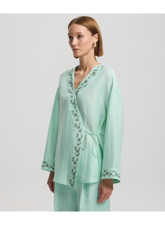 Ipekyol Embroidered Blouse  - Image 3