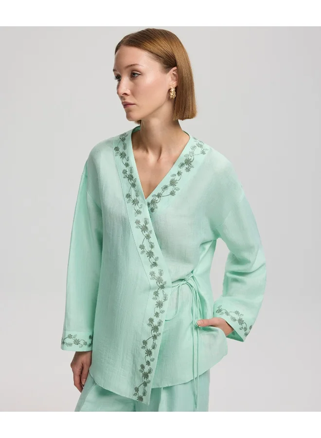 Ipekyol Embroidered Blouse