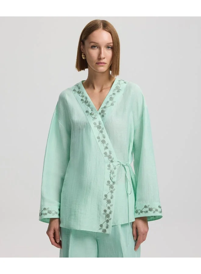 Ipekyol Regular Fit Embroidered Blouse