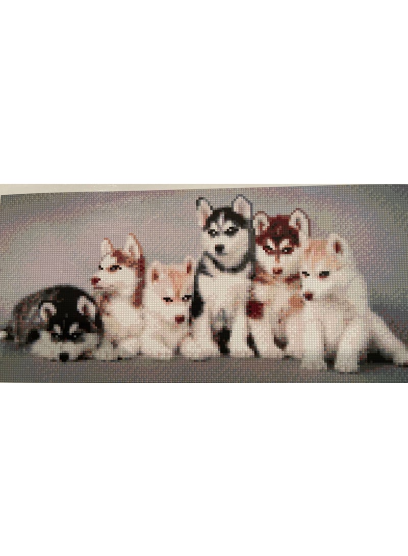 STRATEG DIY 5D Round Diamond Painting Multicolor - Image 2