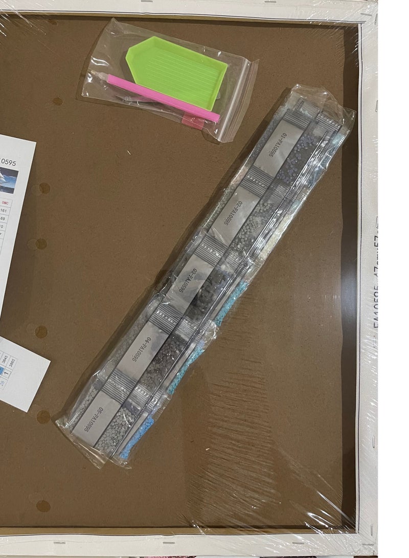 STRATEG DIY 5D Round Diamond Painting Multicolor - Image 3