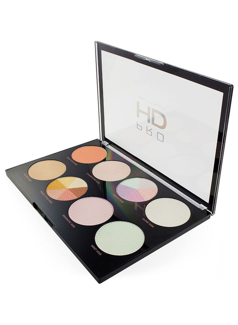 REVOLUTION RANGE HD Amplified Highlighter Palette - Glow Getter - Image 1