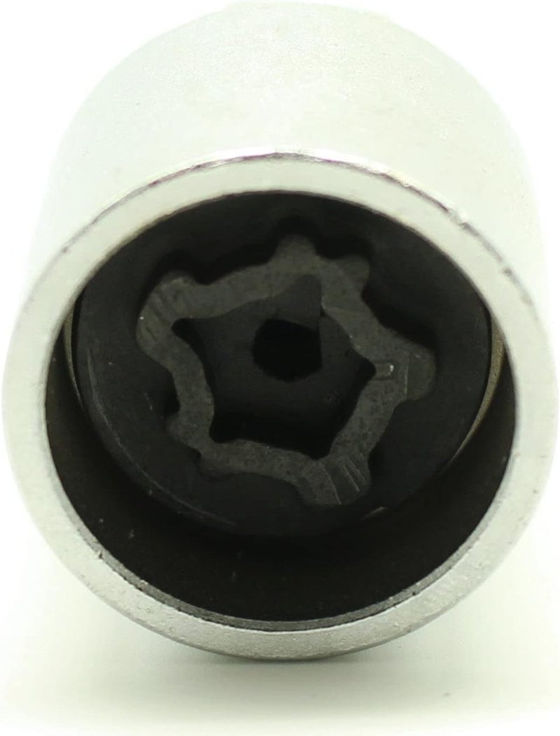 TEMO 529 Wheel Lock Nut Screw Removal Key Anti-Theft Lugnut Socket S3056 for Vw Audi Vag Volkswagen Vehicles - Image 1