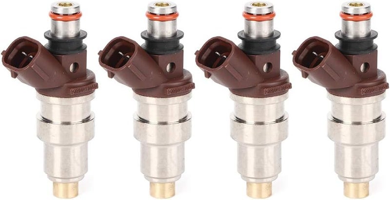 Fuel Injector Set, Direct Fit, 4Pcs for 2.7L 1996-2000 fuel injector replacement fuel injector kit - Promotes Smooth Engine Operation, Durable Construction, Easy - Image 1