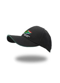 Generic South Africa Sports Fans Cricket Cap - Metal Adjustable Buckle Closure Cap for Men and Women - South Africa Sports Cricket Caps for Fans - Unisex Cricket Cap for Sports Matches  - Image 4