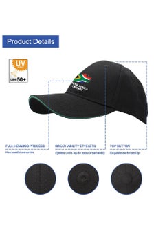 South Africa Sports Fans Cricket Cap - Metal Adjustable Buckle Closure Cap for Men and Women - South Africa Sports Cricket Caps for Fans - Unisex Cricket Cap for Sports Matches - pzsku/Z79A818C683A97DCBEF8BZ/45/_/1718344324/a2e597bd-835d-4715-a9ec-d726f3167735