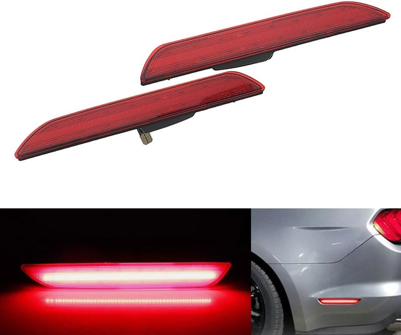 TOTMOX LED Side Marker Lights for Ford Mustang 2015-2018 - Image 3