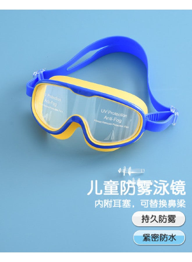 Bumblebee Kids Professional Swim Goggles - Anti-fog, Waterproof, Hd Vision For Boys & Girls, Non-slip Swimming Glasses For Vacation & Hot Springs - Image 1