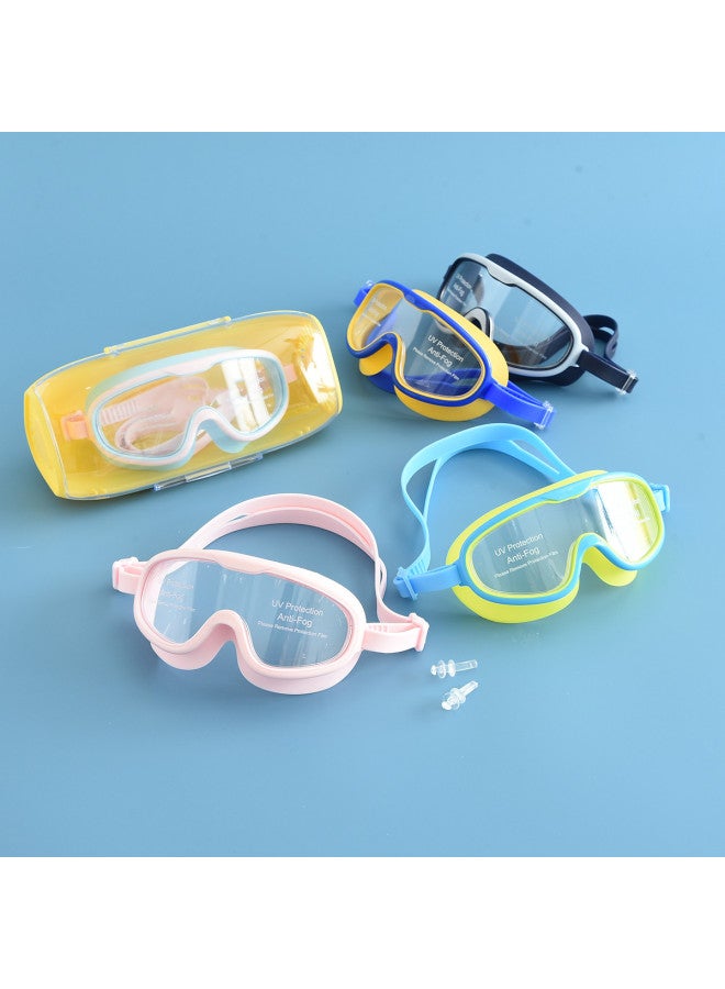 Bumblebee Kids Professional Swim Goggles - Anti-fog, Waterproof, Hd Vision For Boys & Girls, Non-slip Swimming Glasses For Vacation & Hot Springs - Image 4