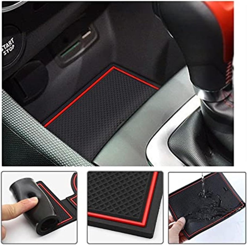 QASULER Non-Slip Mats for Clio 4 - Image 4