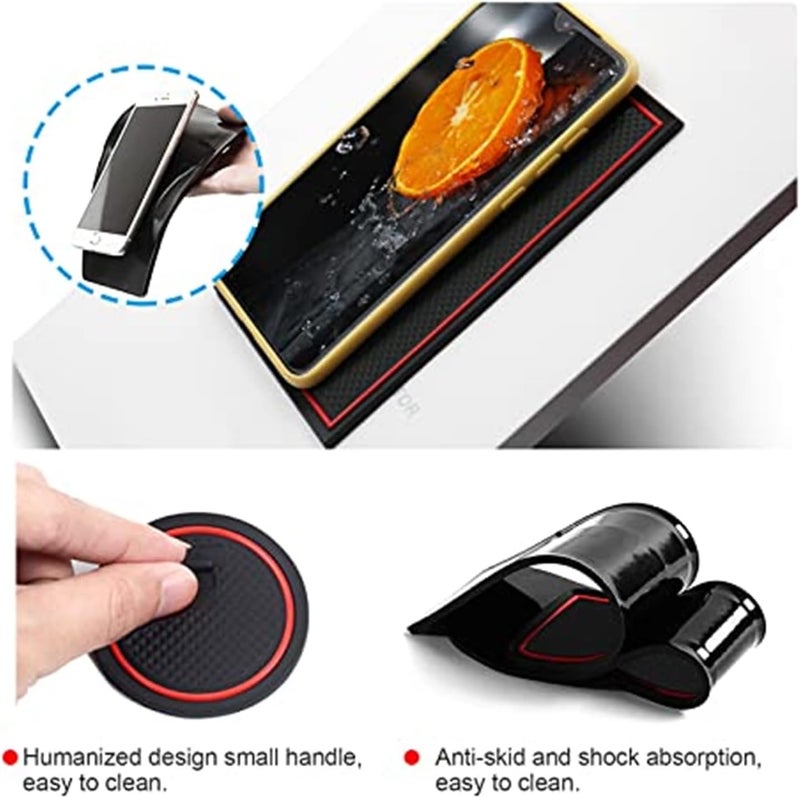 QASULER Non-Slip Mats for Clio 4 - Image 2