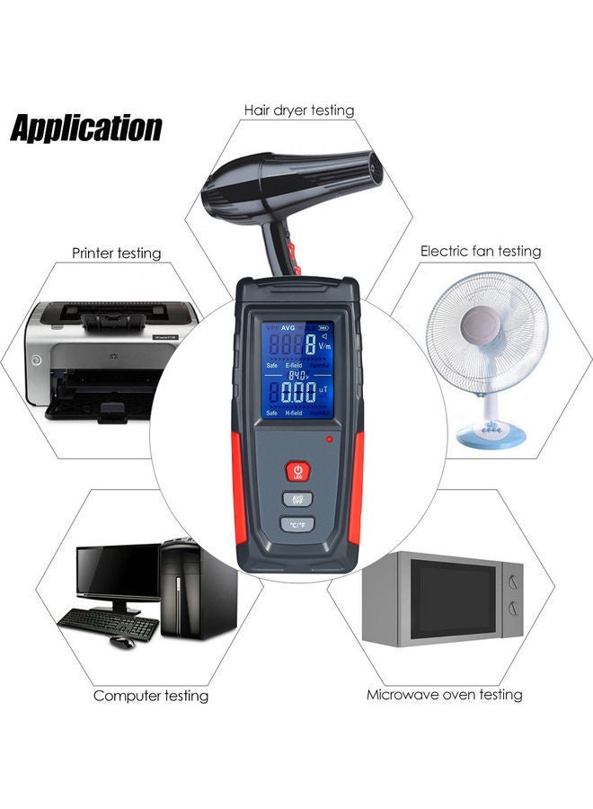 NIBEMINENT High Precision EMF Tester Black/Red  - Image 4