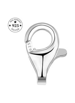 Y&D Lobster Clasps, 925 Sterling Silver Clasps 9mm for Jewelry Making Findings, Curved Claw 10pcs  - Image 2