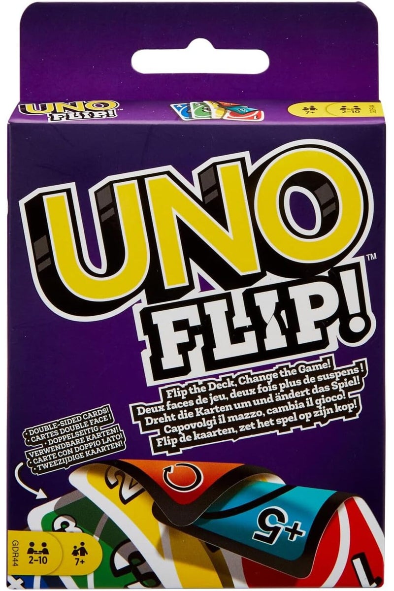 Mattel Games Mattel Uno FLIP, Card Game GDR44, multicolour - Image 4