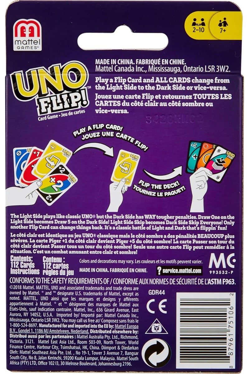 Mattel Games Mattel Uno FLIP, Card Game GDR44, multicolour - Image 5