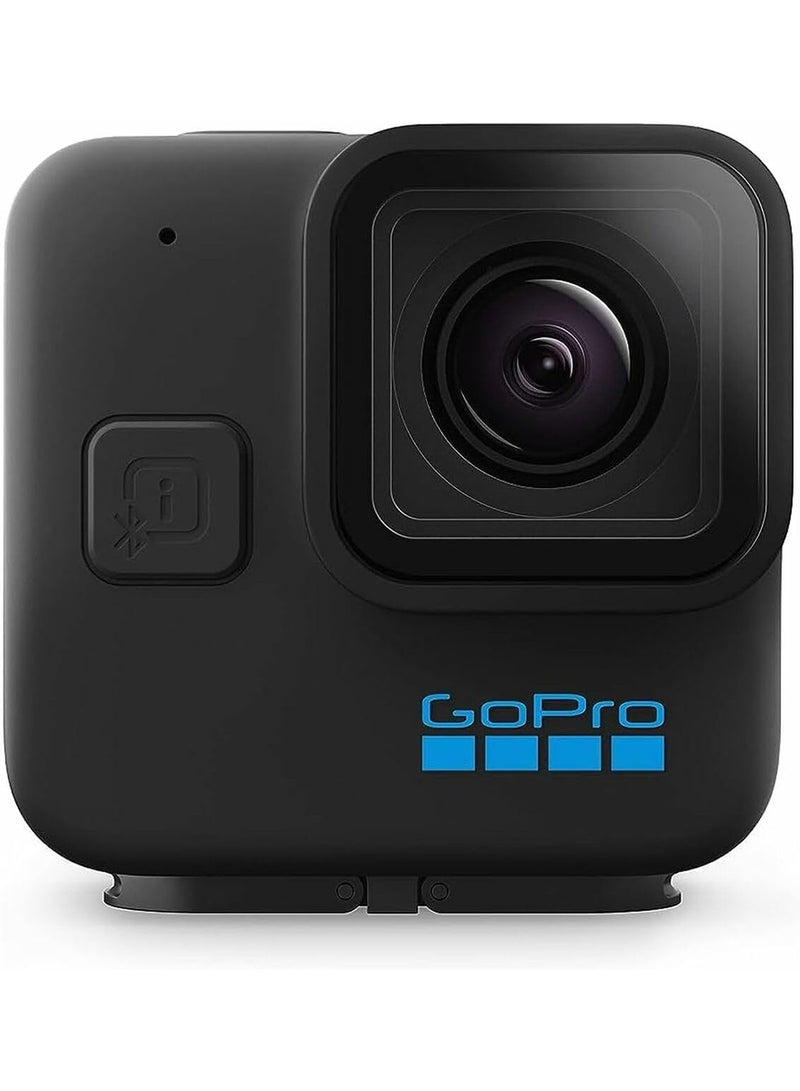 جو برو CHDHF-111-RW HERO11 Black Mini - كاميرا حركة مدمجة مقاومة للماء مع فيديو فائق الدقة 5.3K60، وإطارات بدقة 24.7 ميجابكسل، ومستشعر صور 1/1.9 بوصة، وبث مباشر، وتحقيق الاستقرار - Image 1