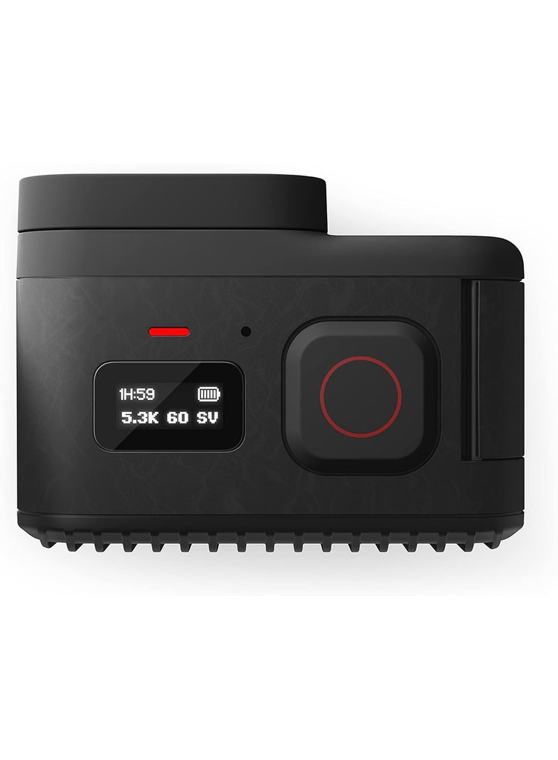 جو برو CHDHF-111-RW HERO11 Black Mini - كاميرا حركة مدمجة مقاومة للماء مع فيديو فائق الدقة 5.3K60، وإطارات بدقة 24.7 ميجابكسل، ومستشعر صور 1/1.9 بوصة، وبث مباشر، وتحقيق الاستقرار - Image 4