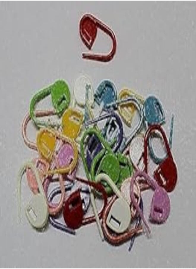 OR Plastic Crochet Stitch Markers (24 Pieces) 
