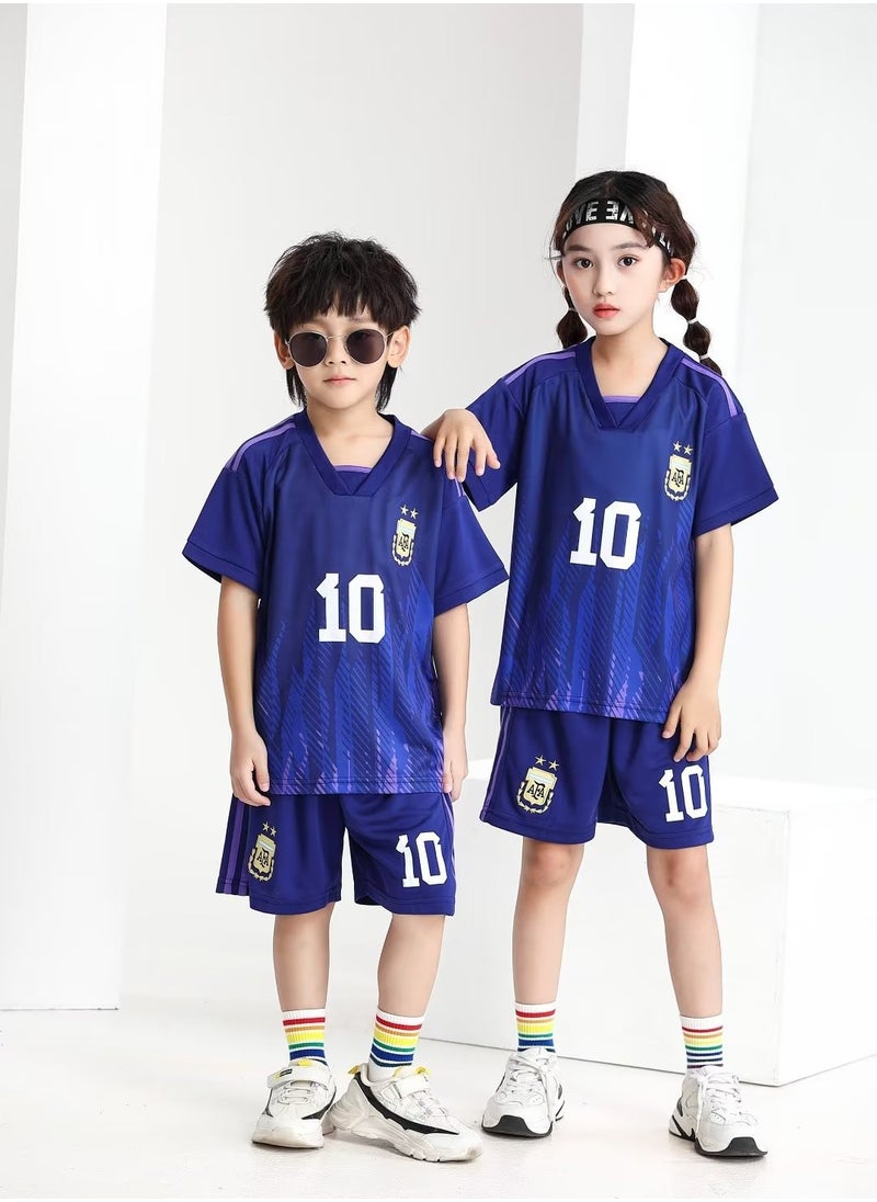 Generic Football Club Jersey Home and Away Football Uniform Set Boys and Girls Campus Sports Game Football Uniform  - Image 1