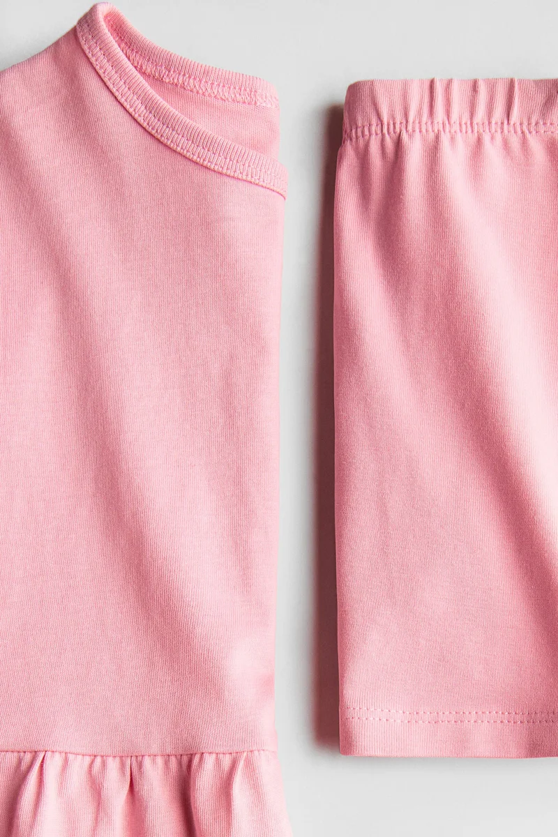H&M 2-piece top and shorts set