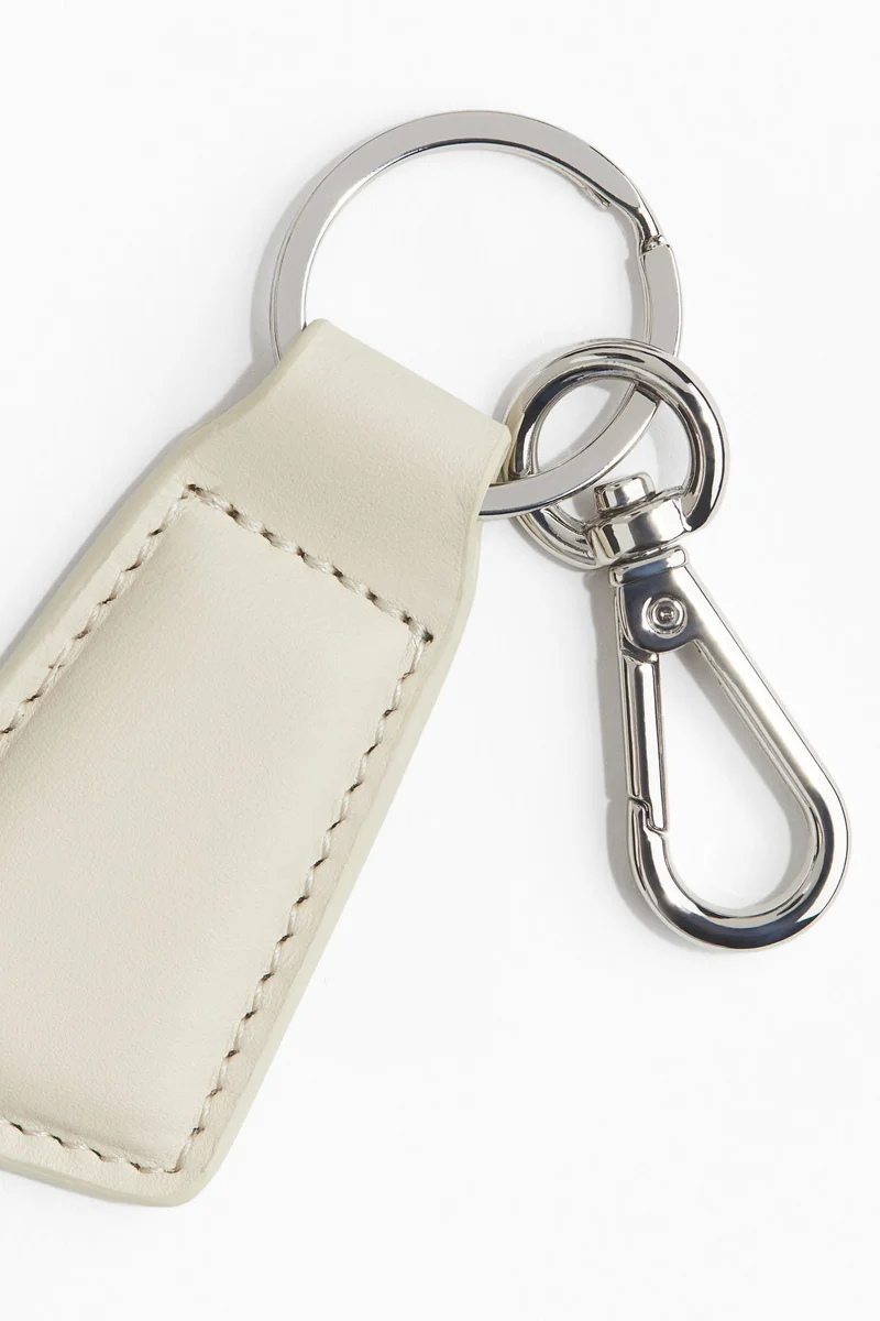 H&M Keyring With Leather Strap