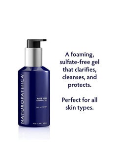 Naturopathica Aloe Vera Cleansing Gel, Facial Cleanser With Aloe Vera And Lavender, Clarifying Face Wash For Men And Women, 5 Fl Oz  - Image 2