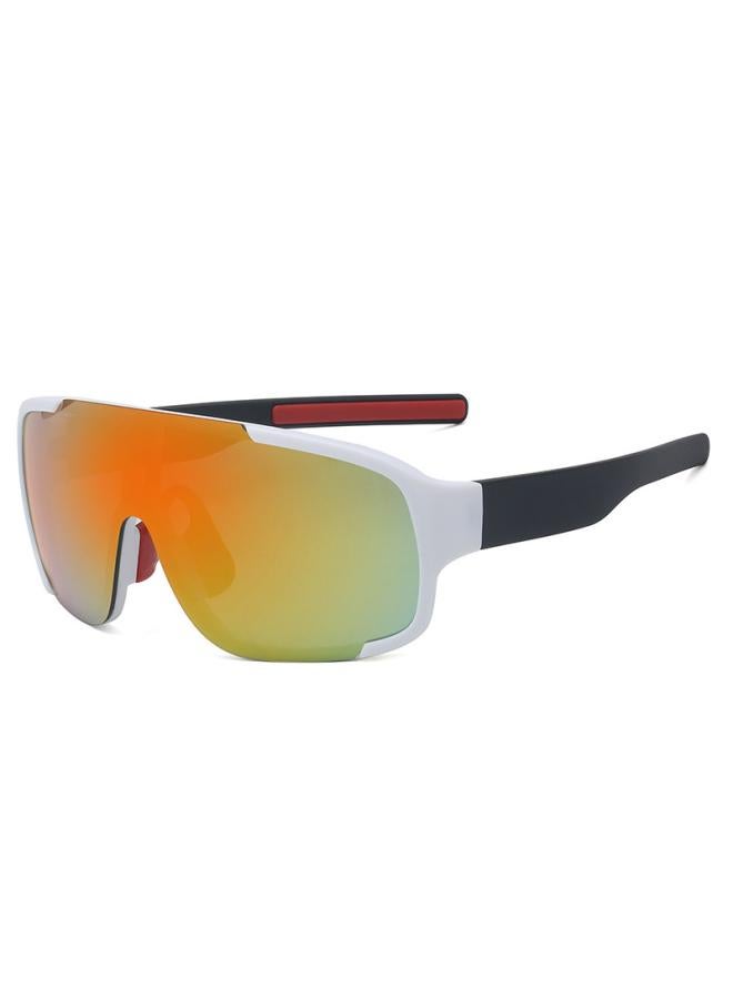 Generic Anti-fog Ski Outdoor Mountain Climbing Road Riding Glasses Windproof Glasses Mountain Bike Bike Sports Goggles Large Frame 