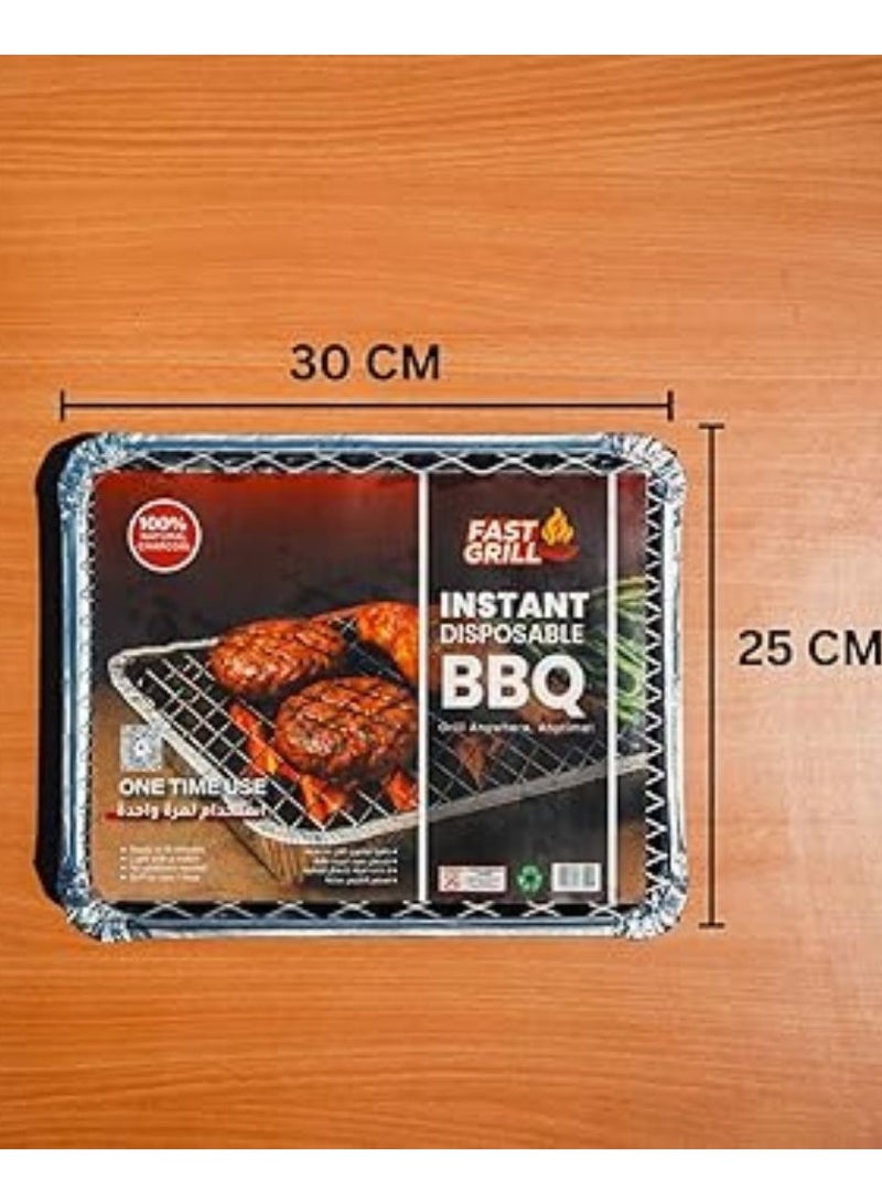 Fast Grill Fast Grill Instant Disposable BBQ 30x25cm  - Image 5