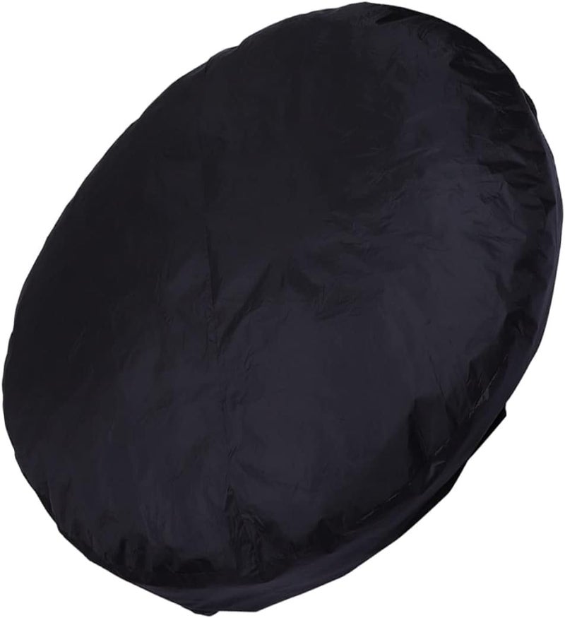 Outanaya Outdoor Bathtub Cover Heavy Duty Multi-Function Pool and Bath Cover for Garden Use Black Protects Against Rain Leaves and Debris - Image 1