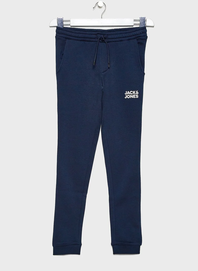 Jack & Jones Junior Kids Tie Waist Sweatpants