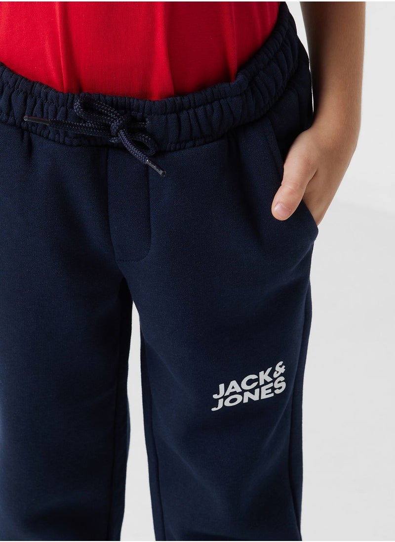 Jack & Jones Junior - Kids Tie Waist Sweatpants - Image 1