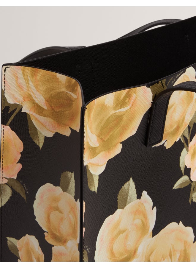 Ted Baker Floral Print Large Icon Bag - Image 4
