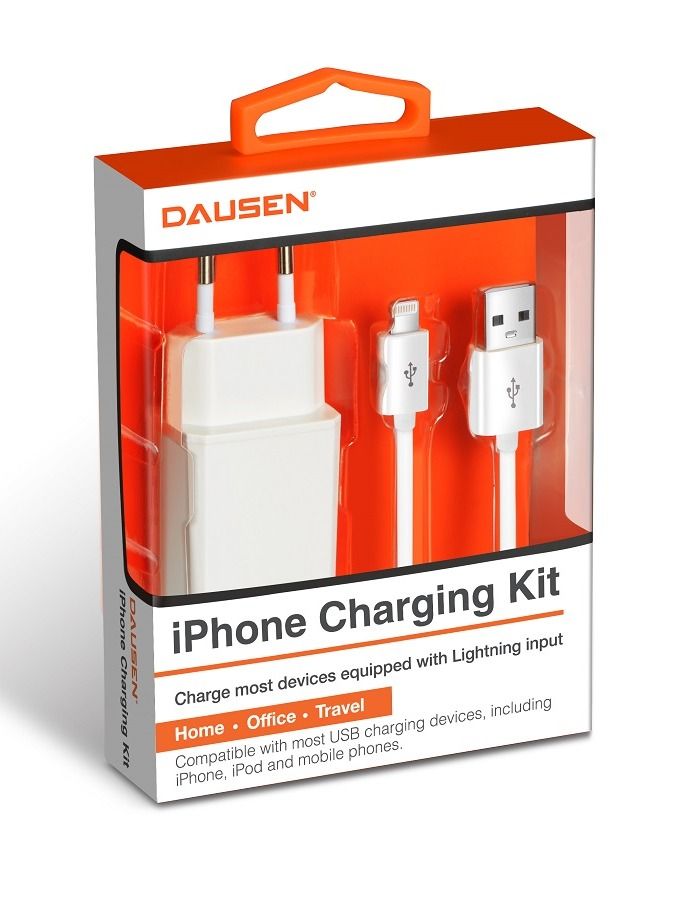 دوسن داوسن شاحن الموبايل مع لايتيننج كيبل - Image 1